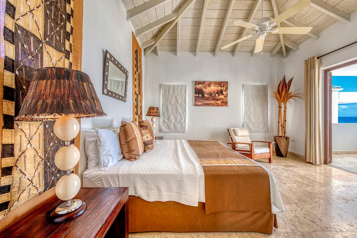 Pool Villa rental St Martin - Bedroom 2